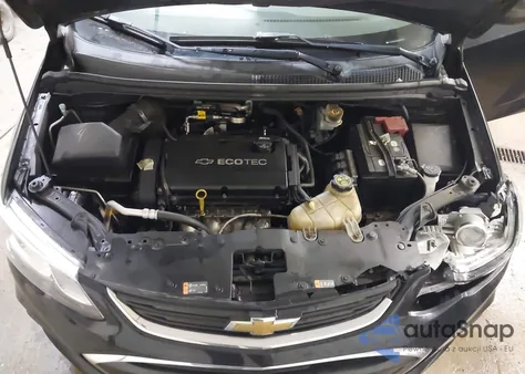 2017 Chevrolet Sonic Ls Auto из США, поврежденный, VIN 1G1JB5SHXH4151794